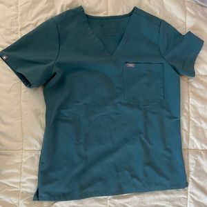 Figs Catarina Hydrogreen Medium Scrub Top